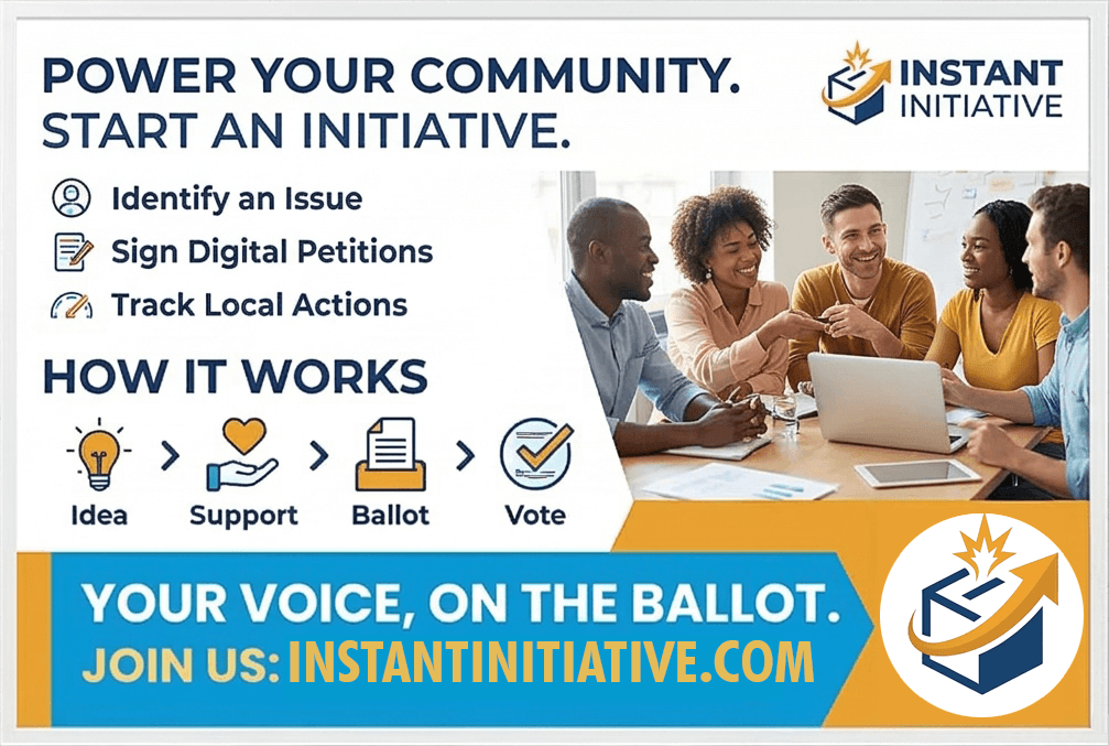 Power Your Community — Start an Initiative